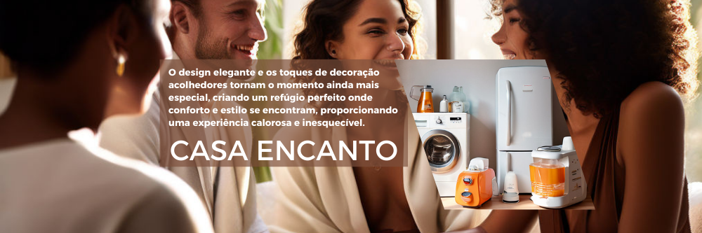 Site Casa Encanto - O seu lar com mais conforto.