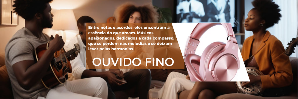 Site Ouvido Fino - Instrumentos Musicais para quem tem bom gosto.